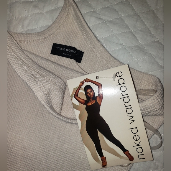 Naked Wardrobe One shoulder bodysuit - Picture 3 of 9